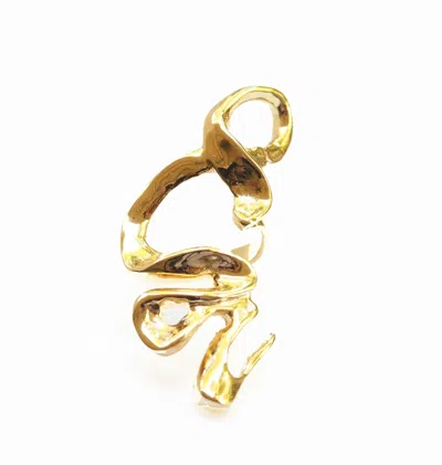 Nicole Amato Women's Gold Rouse Statement Ring