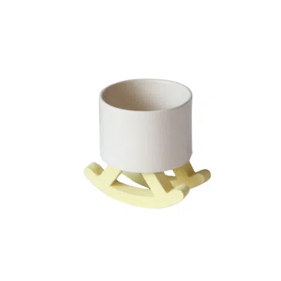 4 Am Product Design Yellow / Orange Chair Whisky Cup Rocky Chair Yellow