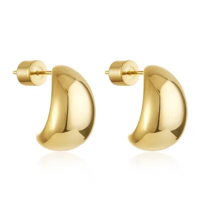 The Perfect Hoop Women's Gold The Amadora Hoop
