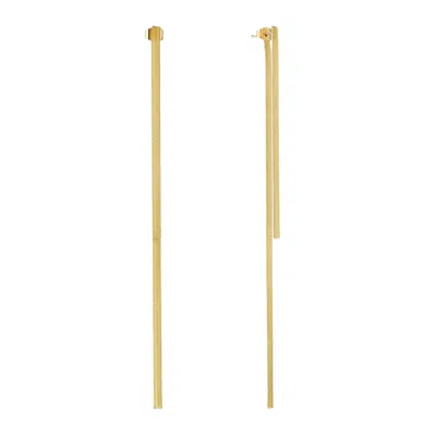 Tami&tami Women's Ten Sixty Four Studio Chain Gold Earrings