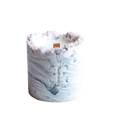 Esti Living Silver Glow Gemstone Candle Large