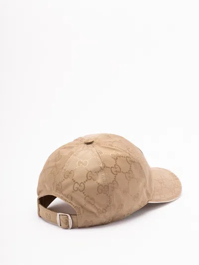 Gucci `gg` Baseball Hat In Neutral