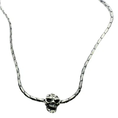Tg-jewellery By Tamara Gervasio Men's Silver Japonese Skull Paloma Chain