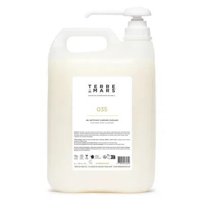 Terre De Mars Brown Body Cleanser Elegance Refill Five Liters