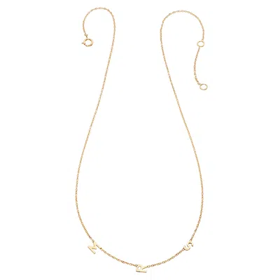 Heather Hawkins Jewelry Women's Mrs Spaced Out Fine Jewelry Fourteen Karat Yellow Gold Necklace
