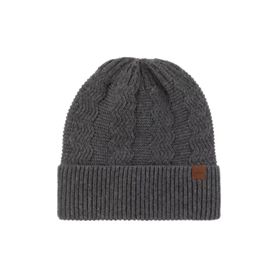 Nordbron Men's Grey Kordec Dark Gray Beanie
