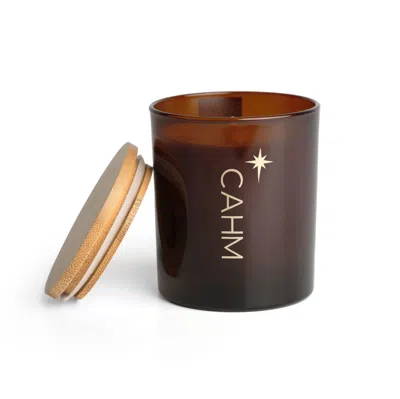 Cahm Neutrals / Gold / Brown Spiced Orange Christmas Star Candle