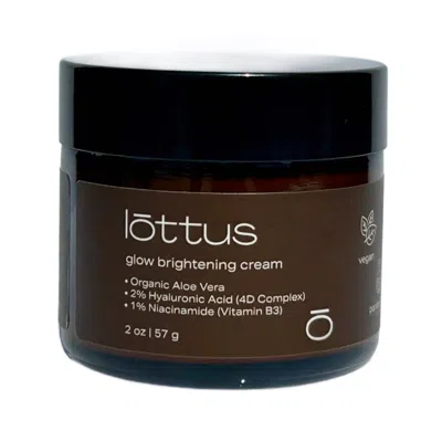 Lottus Skincare White / Brown Glow Brightening Cream│ Hyaluronic Acid, Niacinimide, Kojic Acid, Aloe Vera