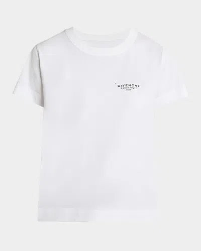 Givenchy Print Logo Short-sleeve Tee In White