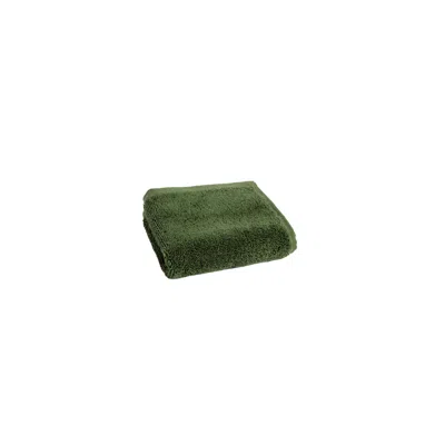 Joro Organic Cotton Face Towel - Forest Green