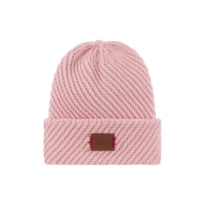 Nordbron Women's Pink / Purple Ruqy Pink Beanie
