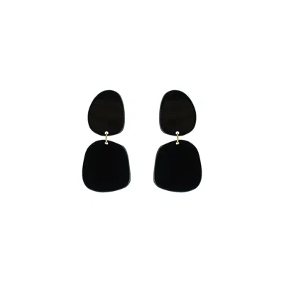 Gissa Bicalho Women's Earring Organic B Black