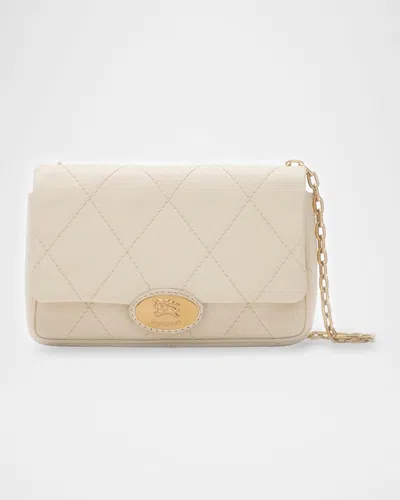 Burberry Strand Quilted Leather Clutch Bag