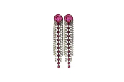 Vickisarge Women's Neutrals / Pink / Purple The Pink Shooting Stars In Platinum