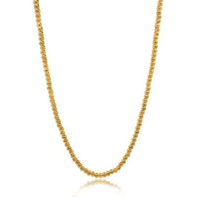 Viea Women's Gold Amelia Beaded Dainty Necklace