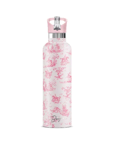 My Bougie Bottle Chevalier Toile Insulated Water Bottle Pink