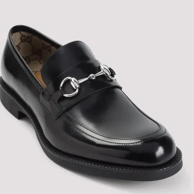Gucci Mocassini Con Morsetto In Black