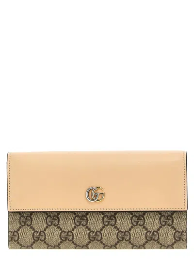 Gucci Gg Wallets And Card Holders Pink In Brown
