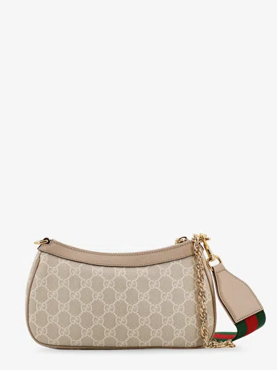 Gucci Women Ophidia Shoulder Bag In Gg Supreme Fabric And Leather