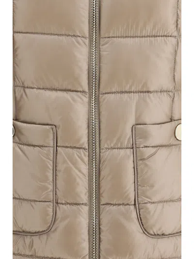 Herno Women Maria Down Jacket In Neutral