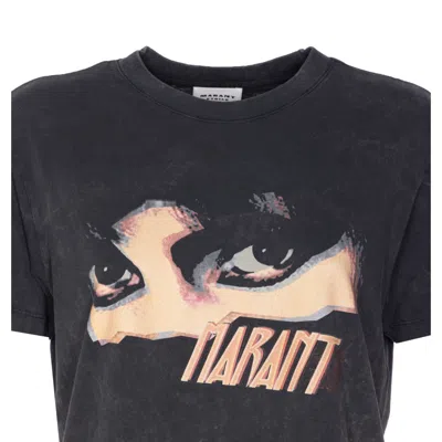 Isabel Marant Étoile Isabel Marant Etoile Women Zoeline T-shirt In Gray