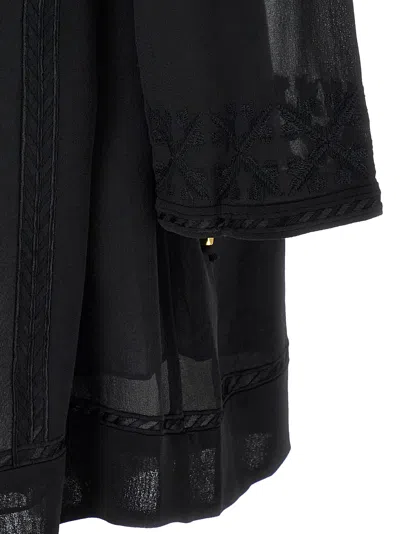 Isabel Marant Black Oaria Dress In Black