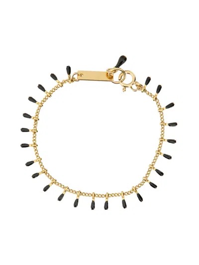 Isabel Marant Casablanca Beaded Bracelet In Gold