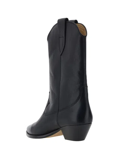 Isabel Marant Pointed Short Boots In Black