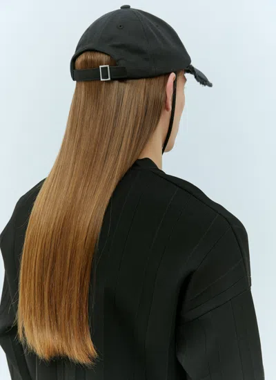 Jacquemus Men La Casquette Artichaut Baseball Cap In Black