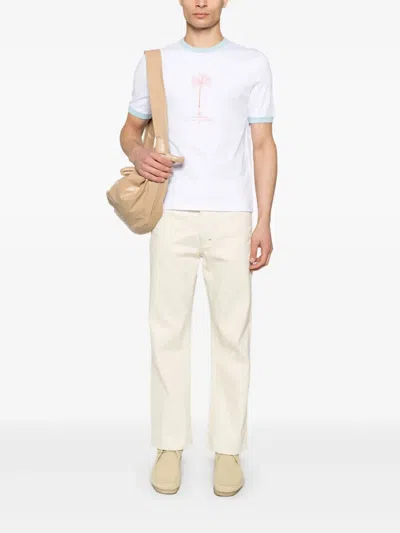 Jacquemus Venice Printed T-shirt In White