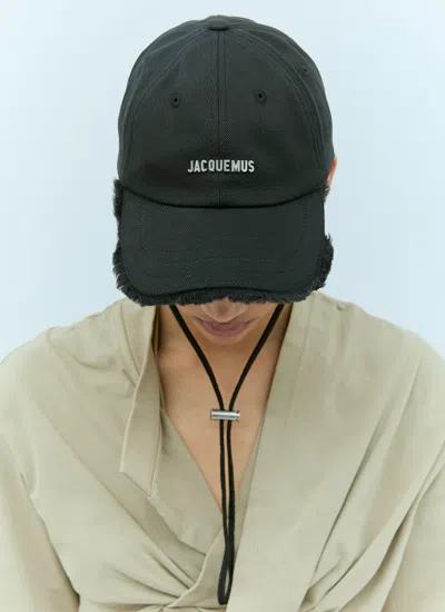 Jacquemus Women La Casquette Artichaut Baseball Cap In Green