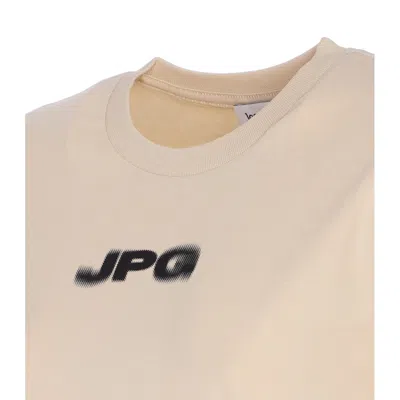 Jean Paul Gaultier Logo-print Crew-neck T-shirt In Pink