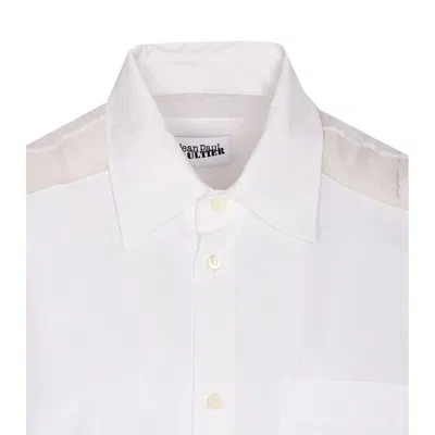 Jean Paul Gaultier Button-front Shirt In White