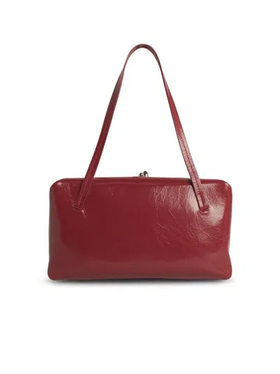 Jil Sander Small Leather Rectangular Top Handles Bag