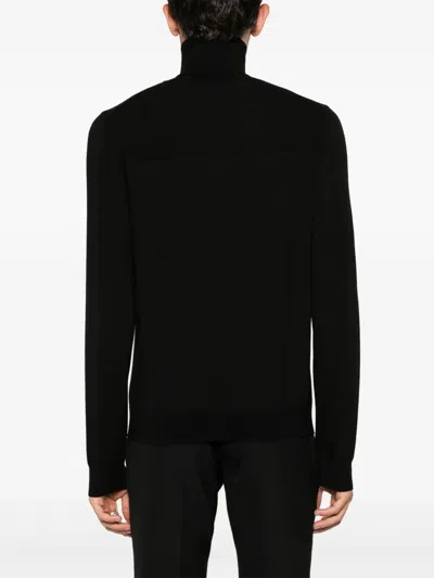 Jil Sander Jumper Turtle Neck Long Sleeves In Black