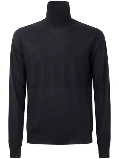 Jil Sander Jumper Turtle Neck Long Sleeves In Black