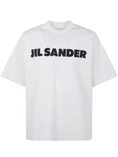 Jil Sander White Cotton T-shirt