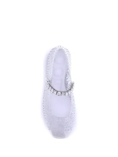 Jimmy Choo Transparent Rubber The Jelly Ballerinas