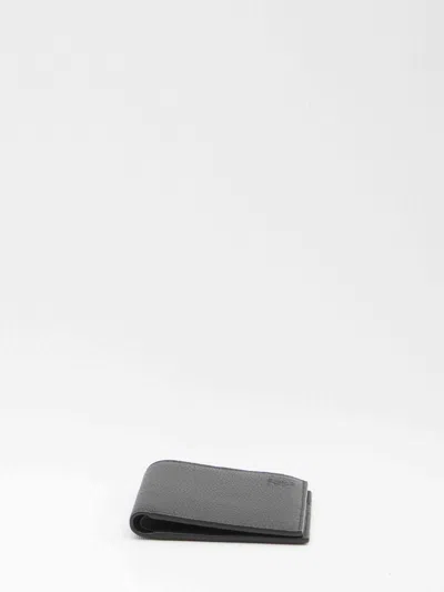 Loewe Bifolod Wallet In Black