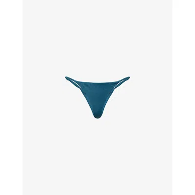 Jaded London Womens Multi Alena Bikini Bottoms In Blue