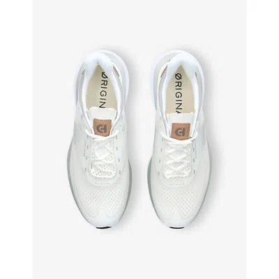 Cole Haan Mens White/comb Quadstar Mesh Low-top Trainers Eur 46 / 12 Uk