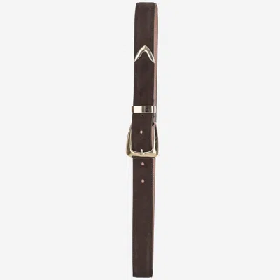 Khaite Benny Belt In Brown