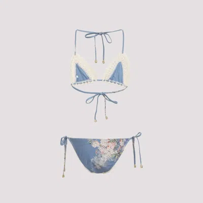 Zimmermann Swimwear In Blue