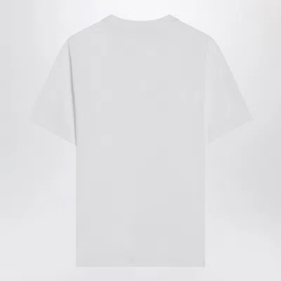 Ami Alexandre Mattiussi Ami Paris Ami Paris De Coeur Cotton T-shirt In White