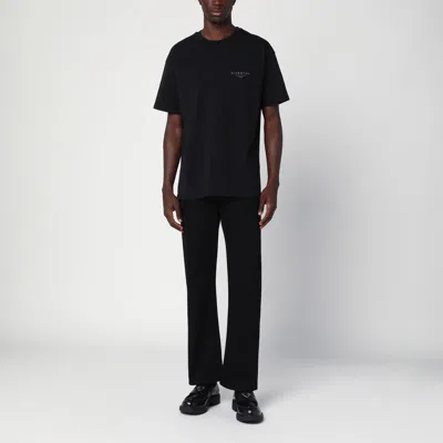 Givenchy Cotton T-shirt With Stamp Print Clothing In Black