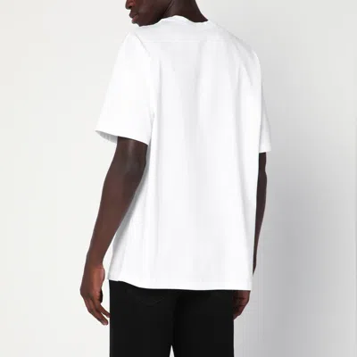Givenchy T-shirt With Logo Printed On The Back In White