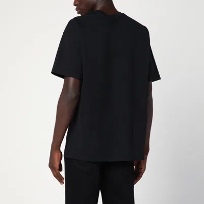 Givenchy Cotton T-shirt With Stamp Print Clothing In Black