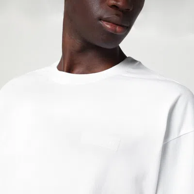 Givenchy T-shirt With Logo Printed On The Back In White