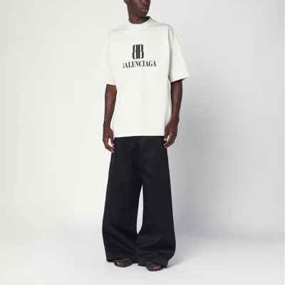 Balenciaga Nano Bb T-shirt Medium Fit In White