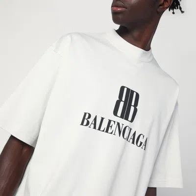 Balenciaga Nano Bb T-shirt Medium Fit In White